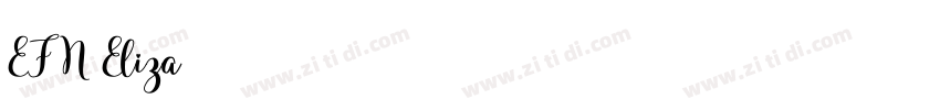 EFN Eliza字体转换